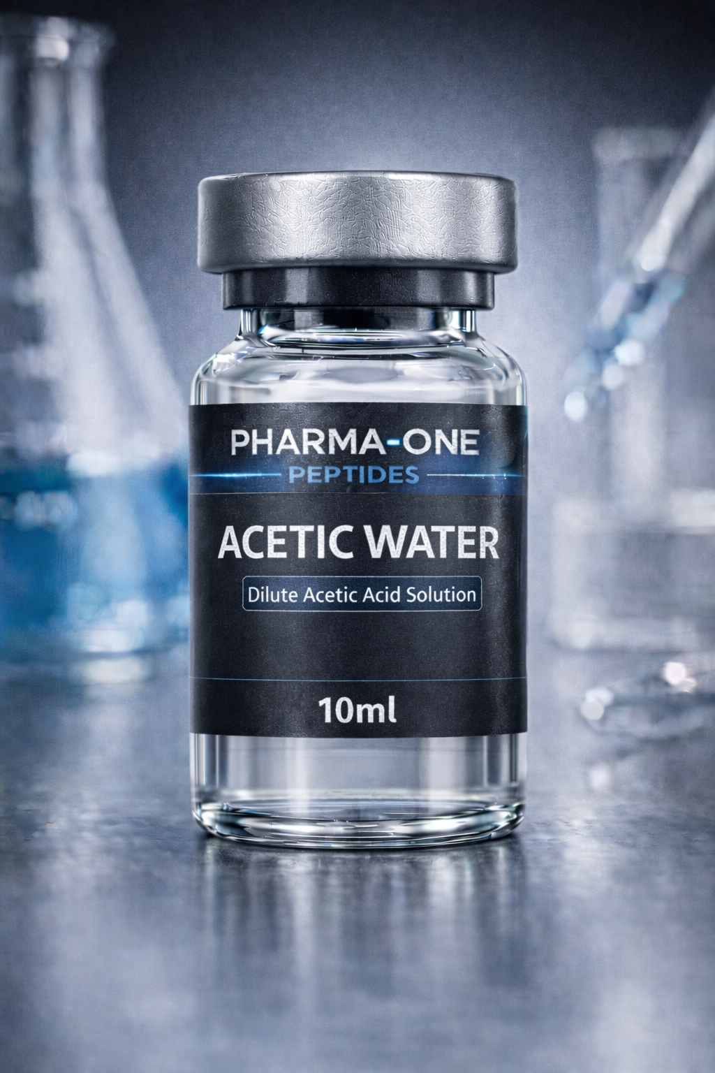 Acetic water